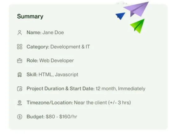 Iteration 3 — summary page