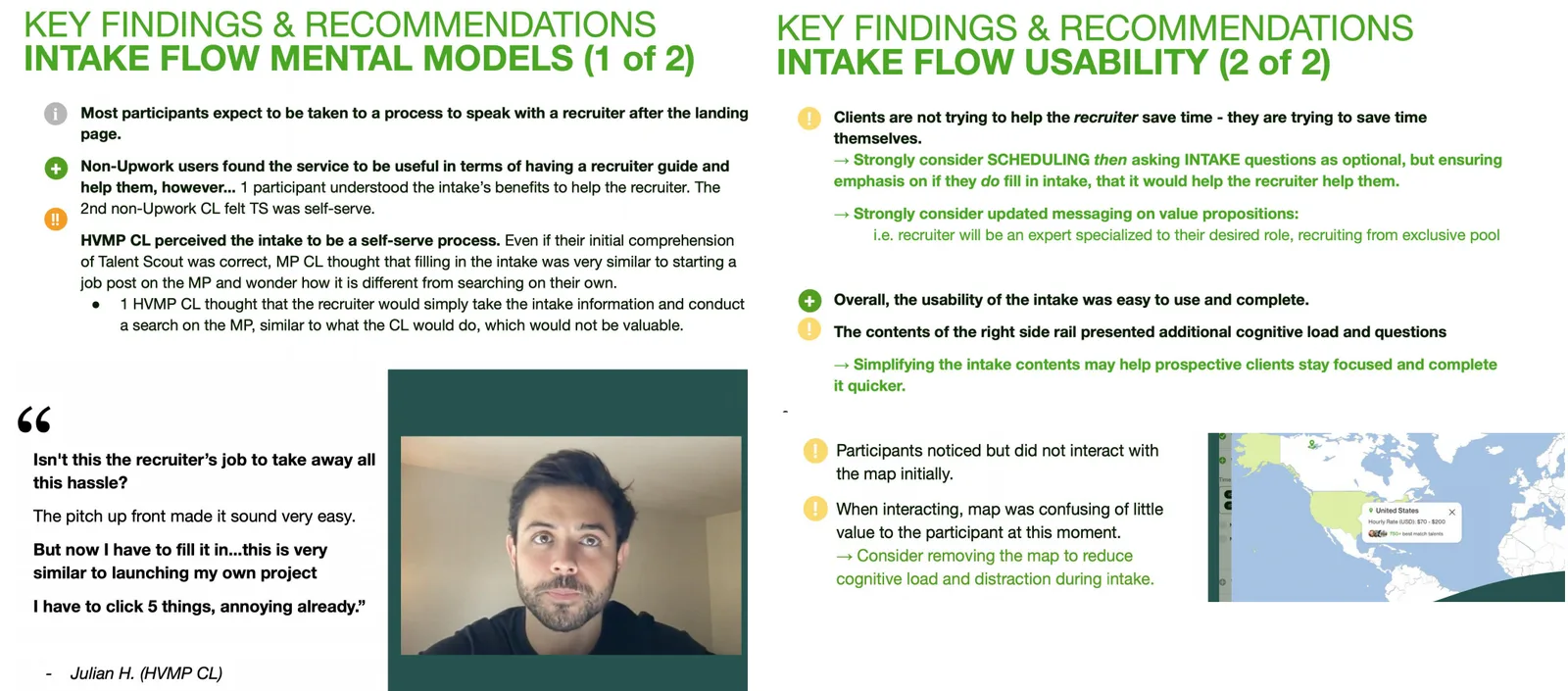 Iteration 1 — user flow reorder